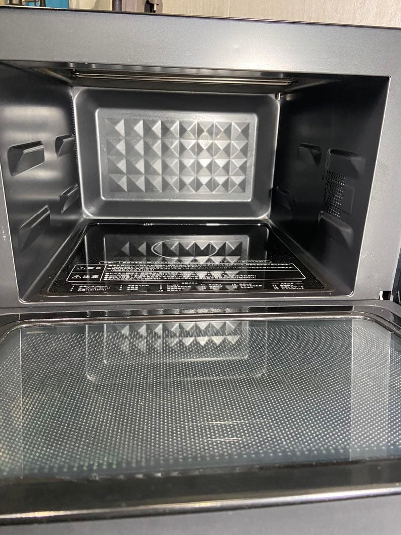 送料込　超美品　山善　22年製　スチームオーブンレンジ　MRK-F250TSV