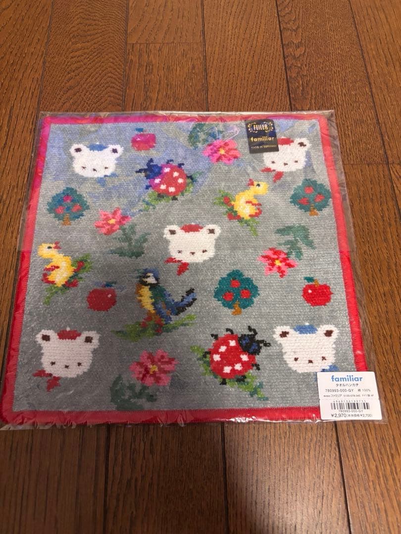 フェイラー ファミリア コラボ ハンカチ FEILER × familiar