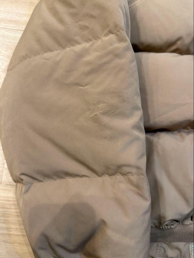 90s ラルフローレン ヌプシ型 ダウンジャケット ベージュL