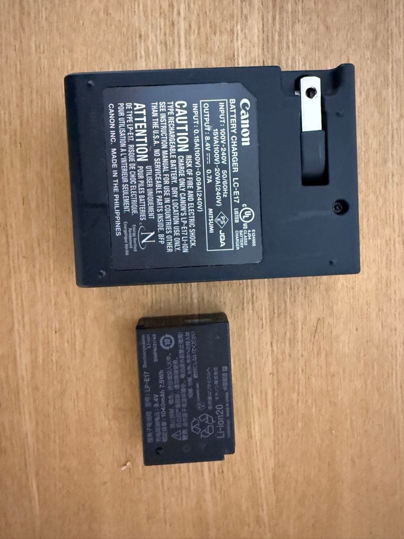 【美品】CANON EOS RP 本体　バッテリー付き