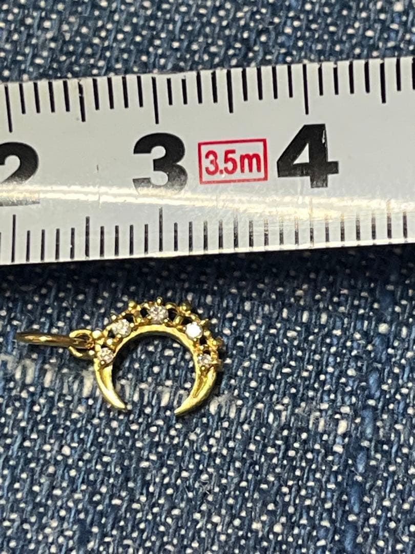 agete アガットK18 チャーム ペンダントトップ