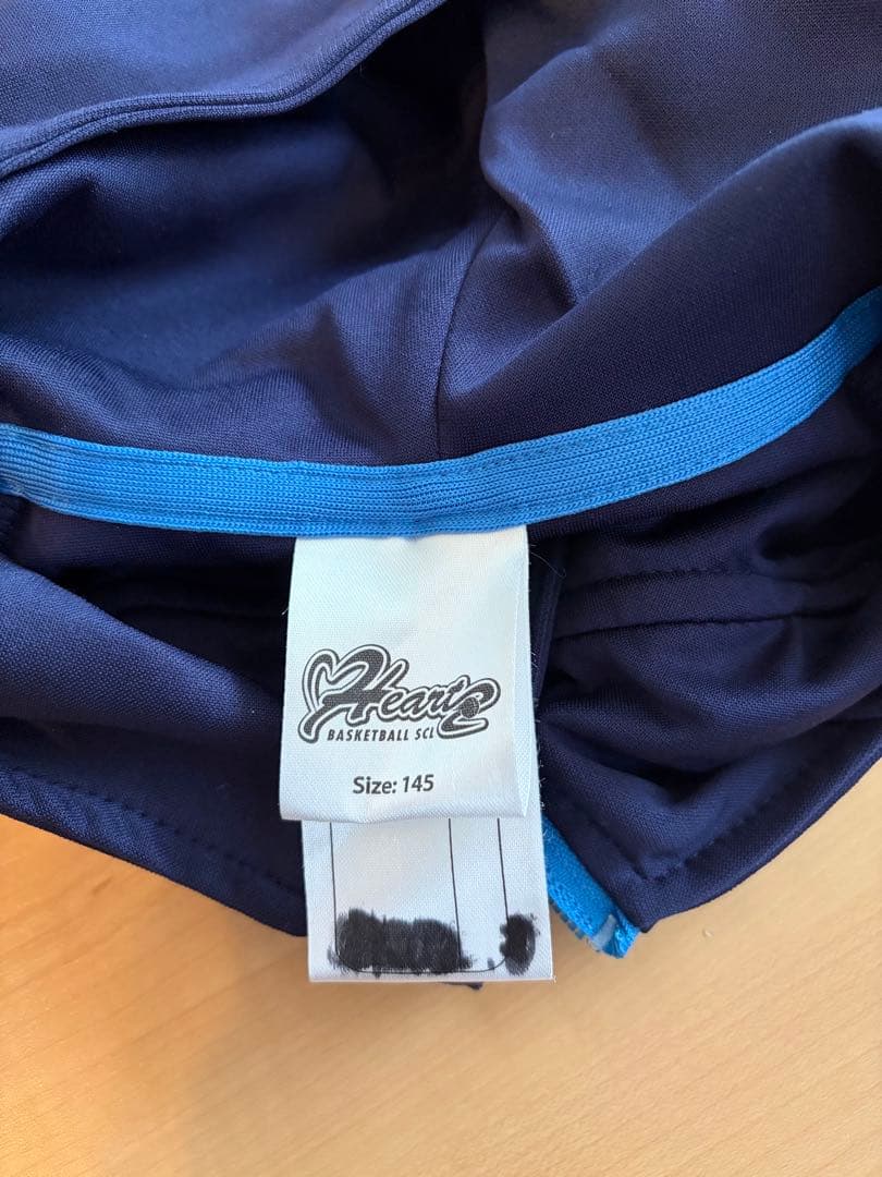 ハーツ バスケット Heartz ジャージ 上下 新145 ユニフォーム