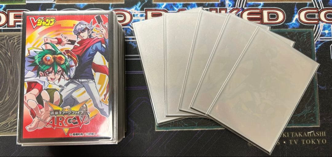 Vジャンプ ガガガ学園 赤馬 遊矢 80枚 スリーブ 遊戯王