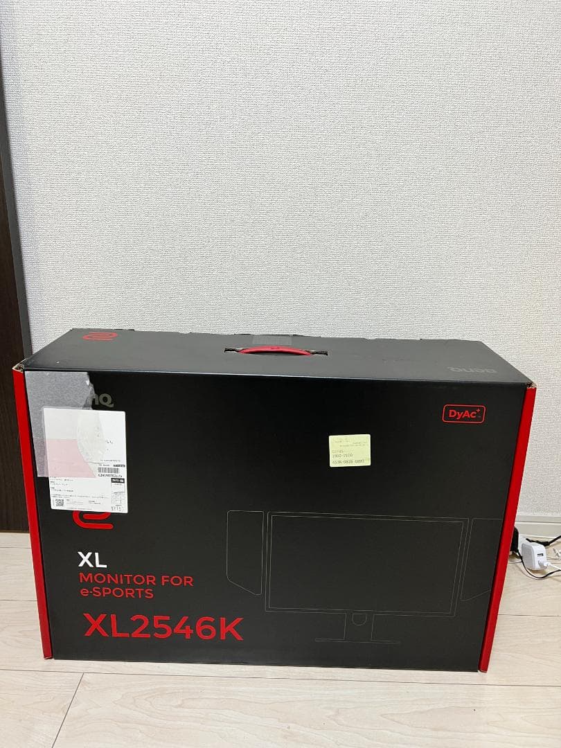 BenQ XL2546K eスポーツモニター 付属品
