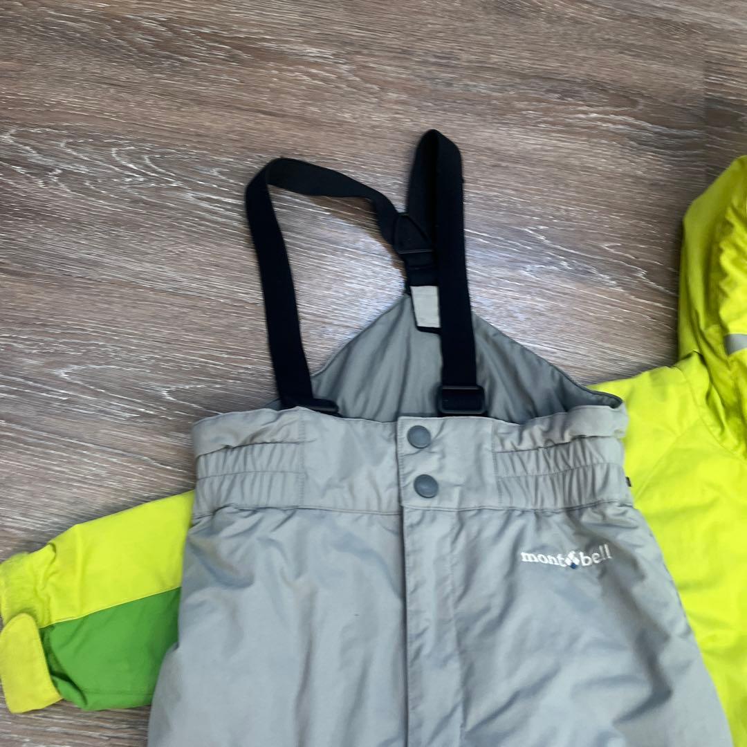 大幅お値下げしました　モンベル　 スキーウェア　110 スノーウェア　男の子
