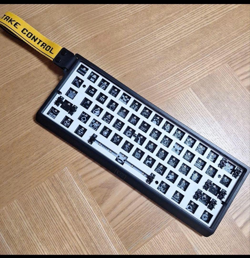 Wooting 60HE キーキャップ・スイッチ無し