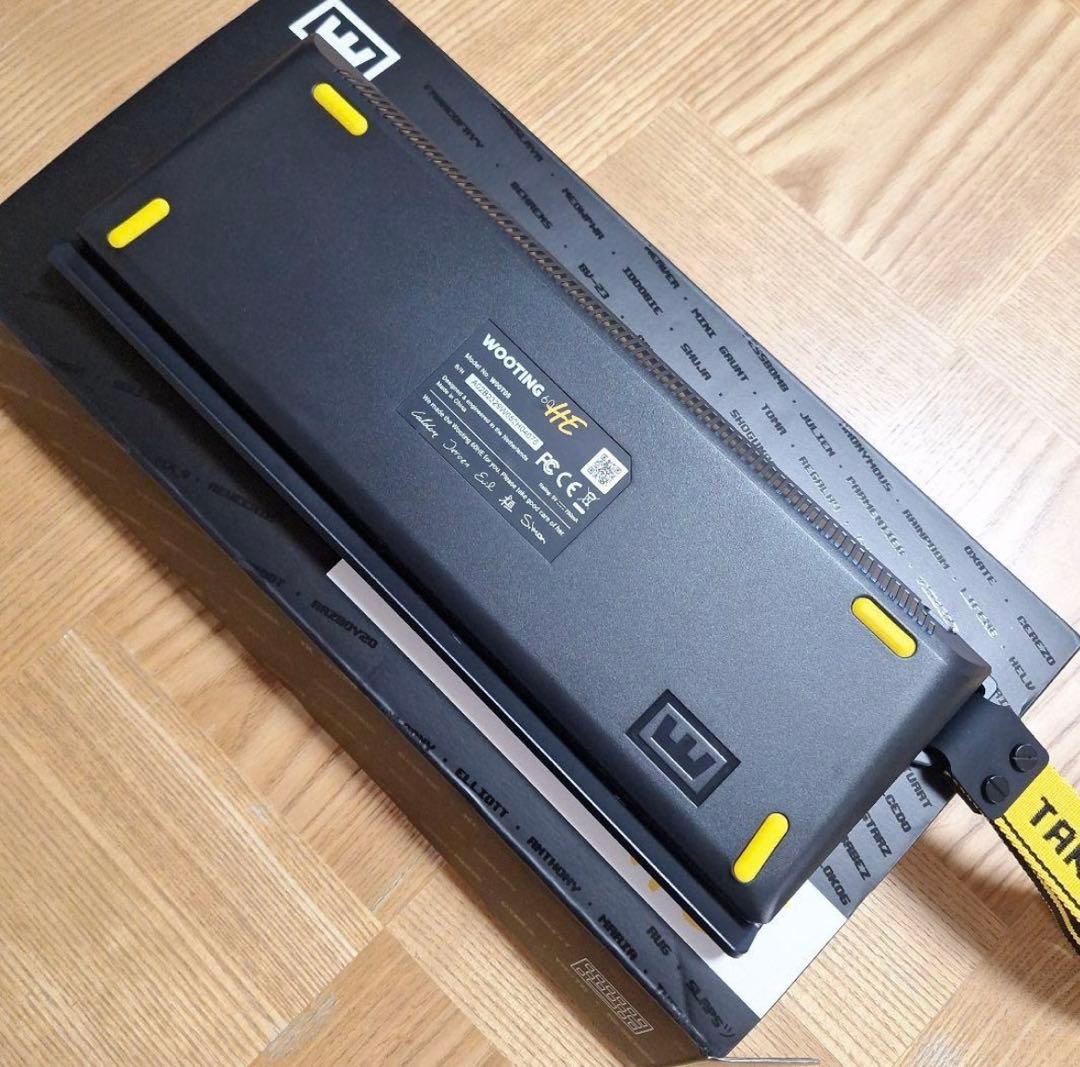 Wooting 60HE キーキャップ・スイッチ無し