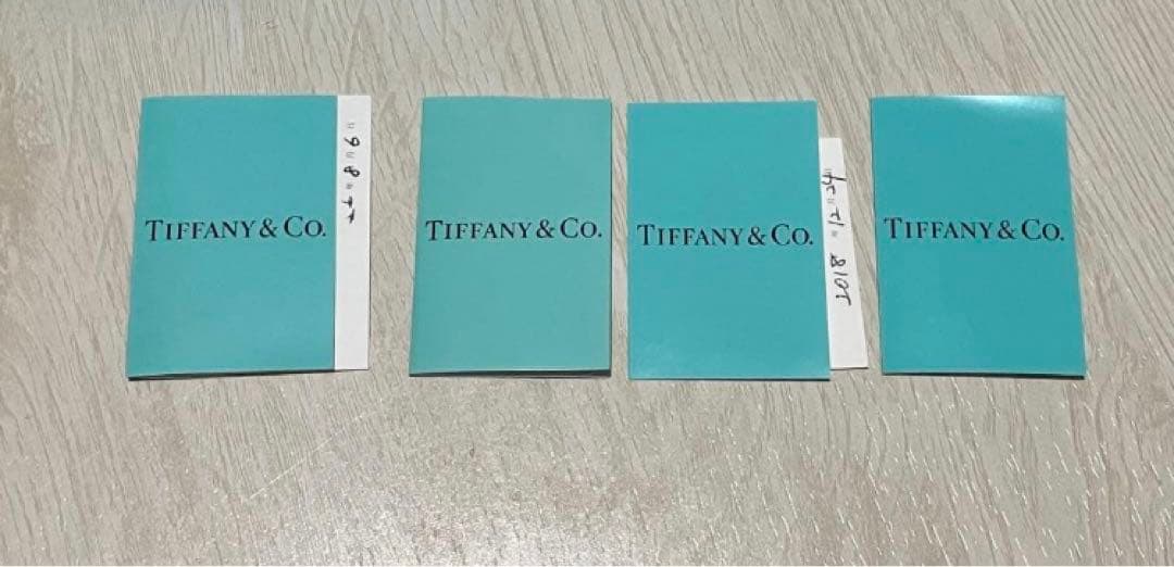 Tiffany & Co. ギフトボックス 4個セット