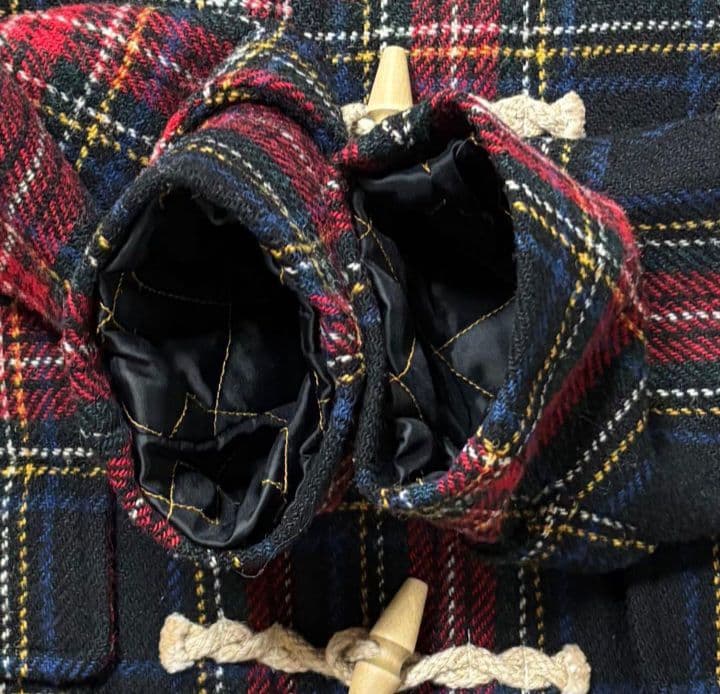 希少　ハリスツイード　ケント&カーウェン　ダッフルコート ヴィンテージ　チェック