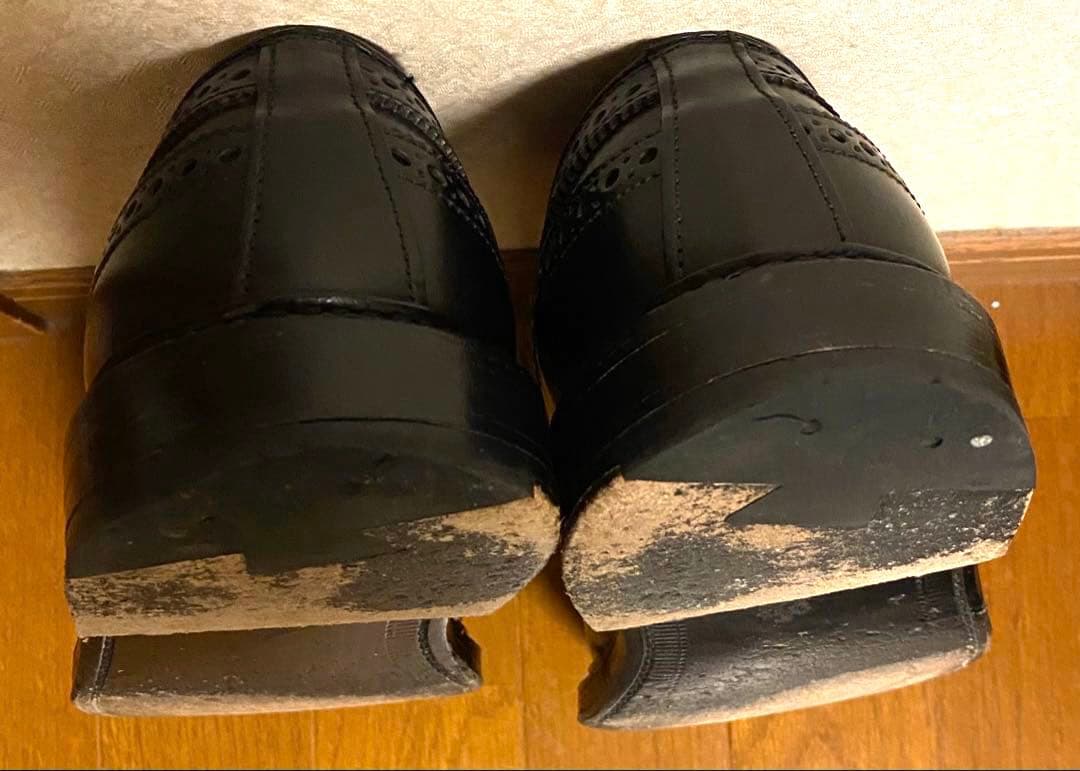 オールデン 9751 ロングウイングチップ　ブラック　コードバン