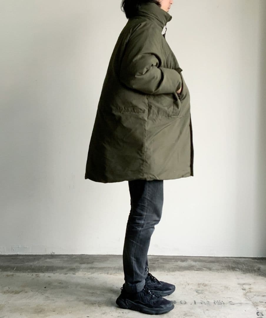 COMMONWAREミリタリーモンスターパーカー防寒HALHAM スタンドカラー