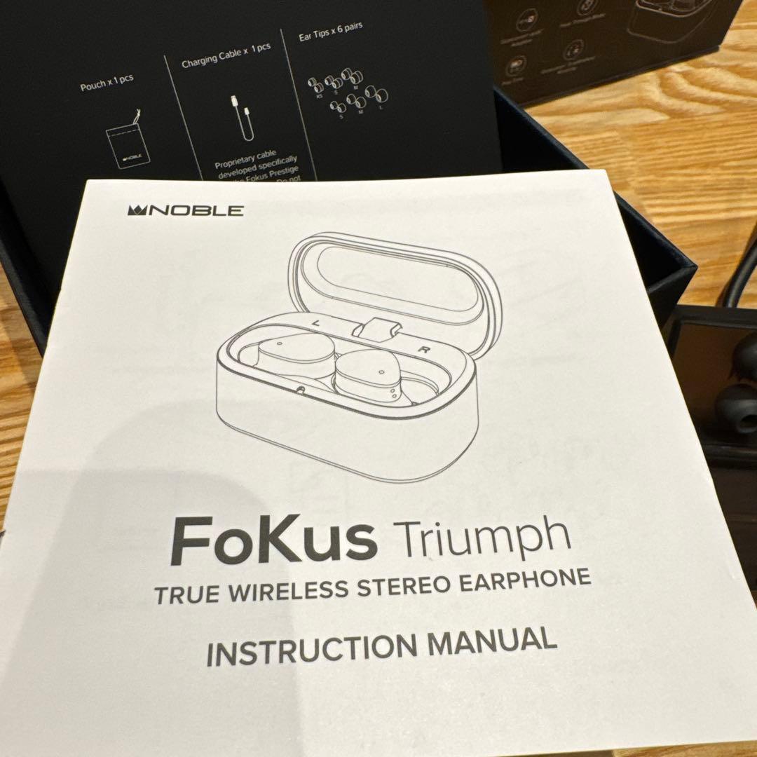 Noble FoKus Triumph （付属品完備）