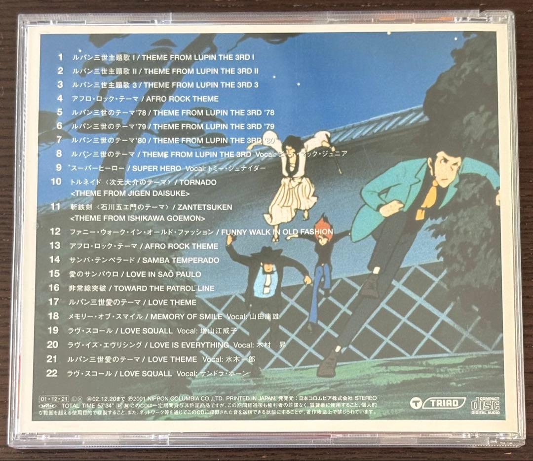 ルパン三世 CD コレクション 7タイトルセット