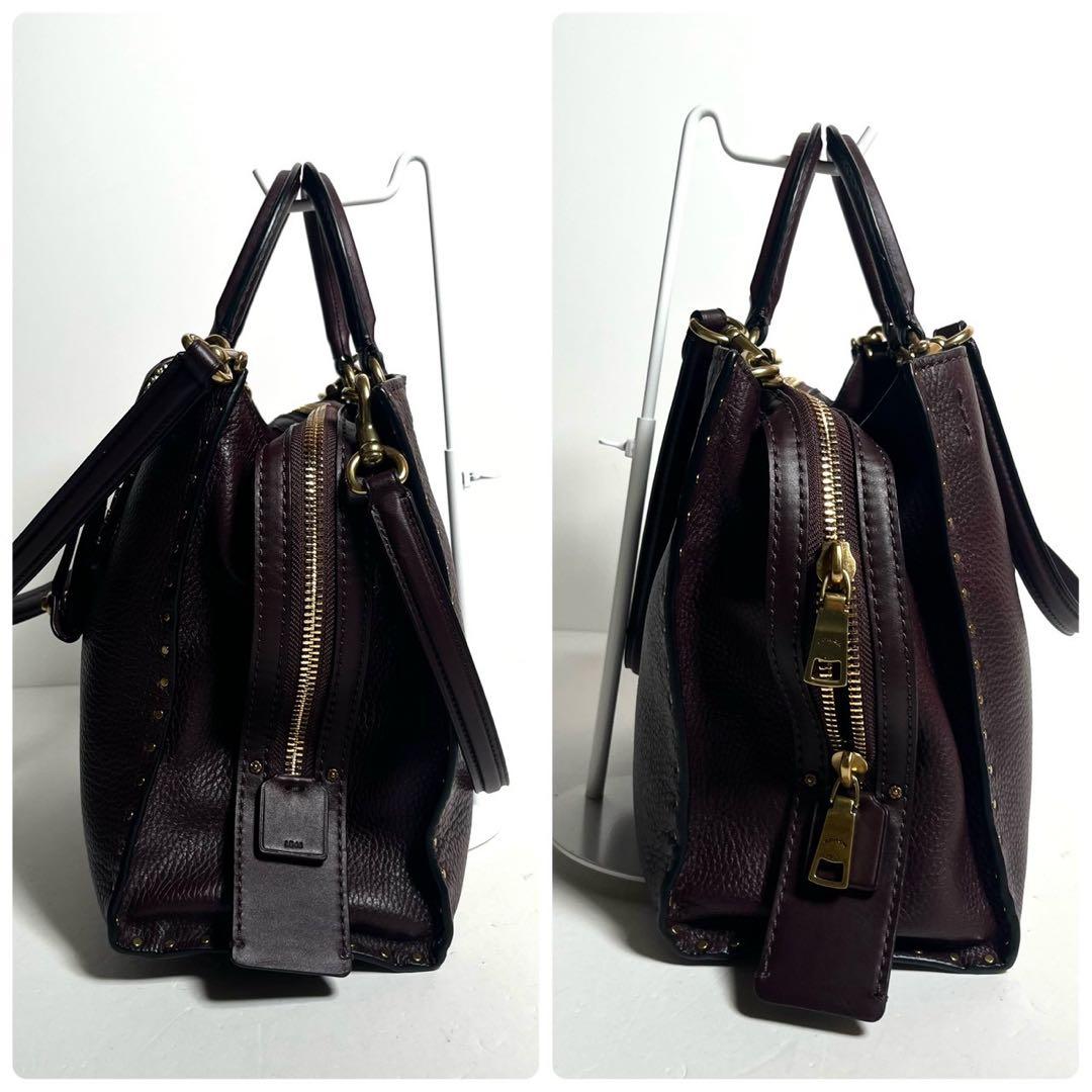 【未使用に近い✨】コーチ ハンドバッグ ローグ 30 2way ショルダーバッグ