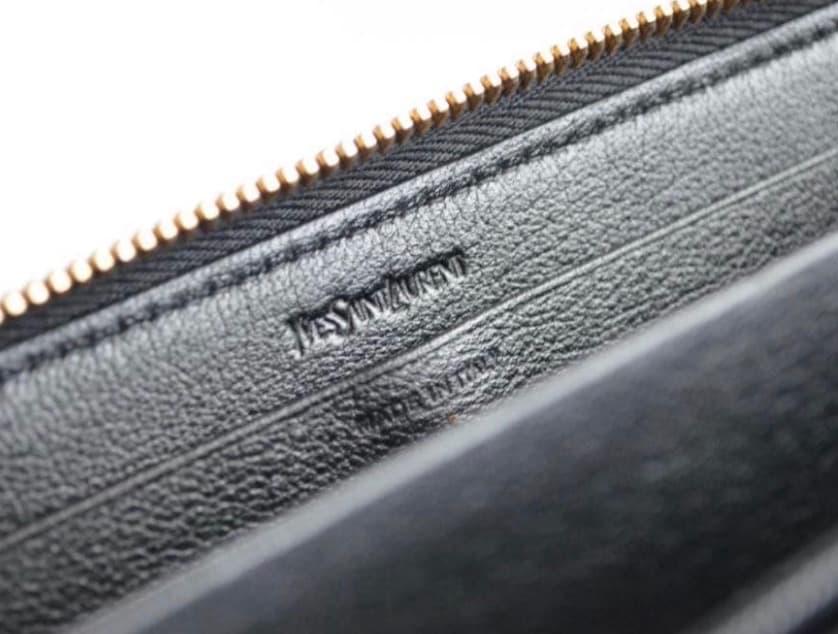 【未使用級】廃版/希少/Saint Laurent/ラウンドジップ長財布