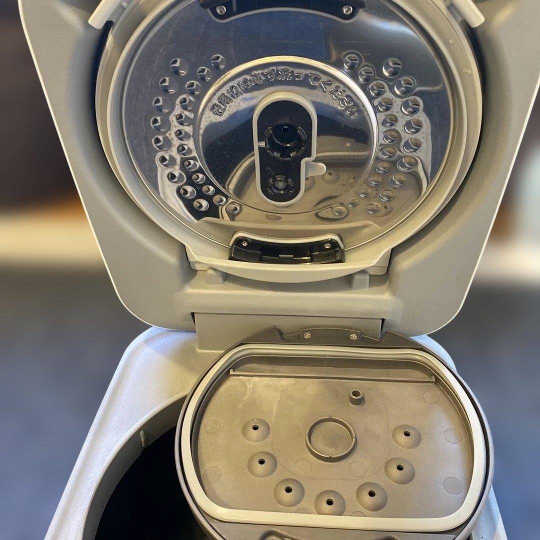 沸騰鉄釜 ふっくら御膳 RZ-V100GM(W)　フロストホワイト　2020年製