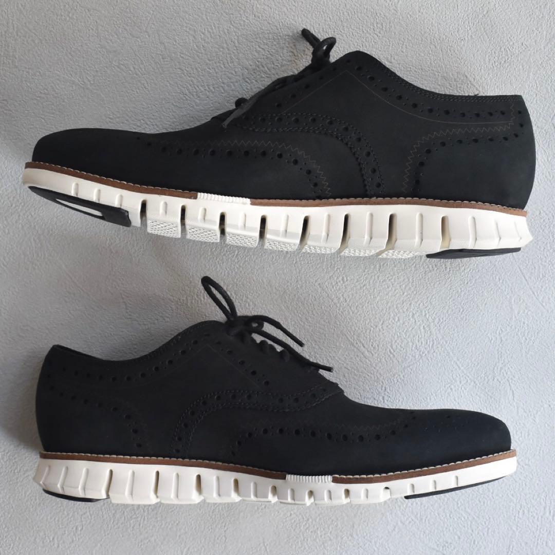 未使用級Cole Haan ゼログランド ウィングチップ　オックスフォード12W