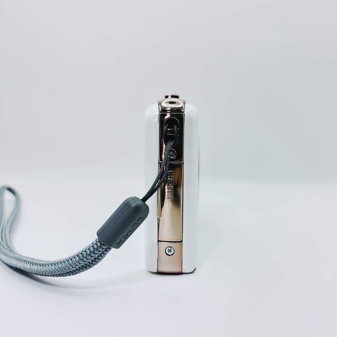 美品 Panasonic LUMIX DMC-FX80 ホワイト ピンクゴールド