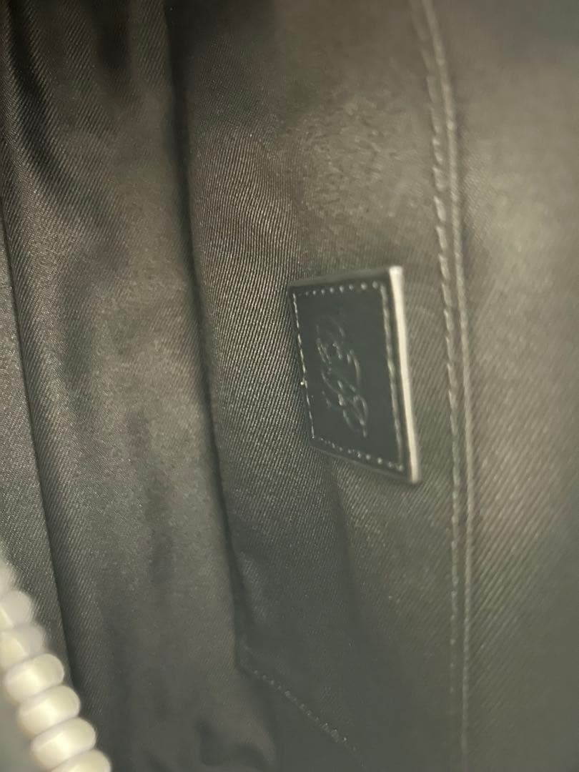 【新品未使用】BEARDSLEY レザーボディバック＆付け替えドット柄ベルト