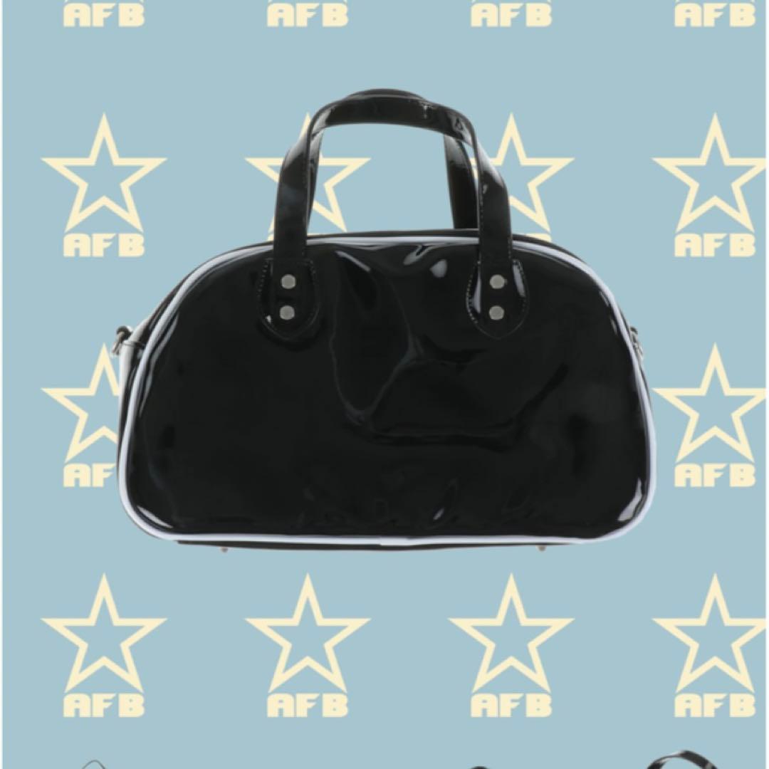 AFB ショルダーバッグ　Y2K エナメル　値下げ不可