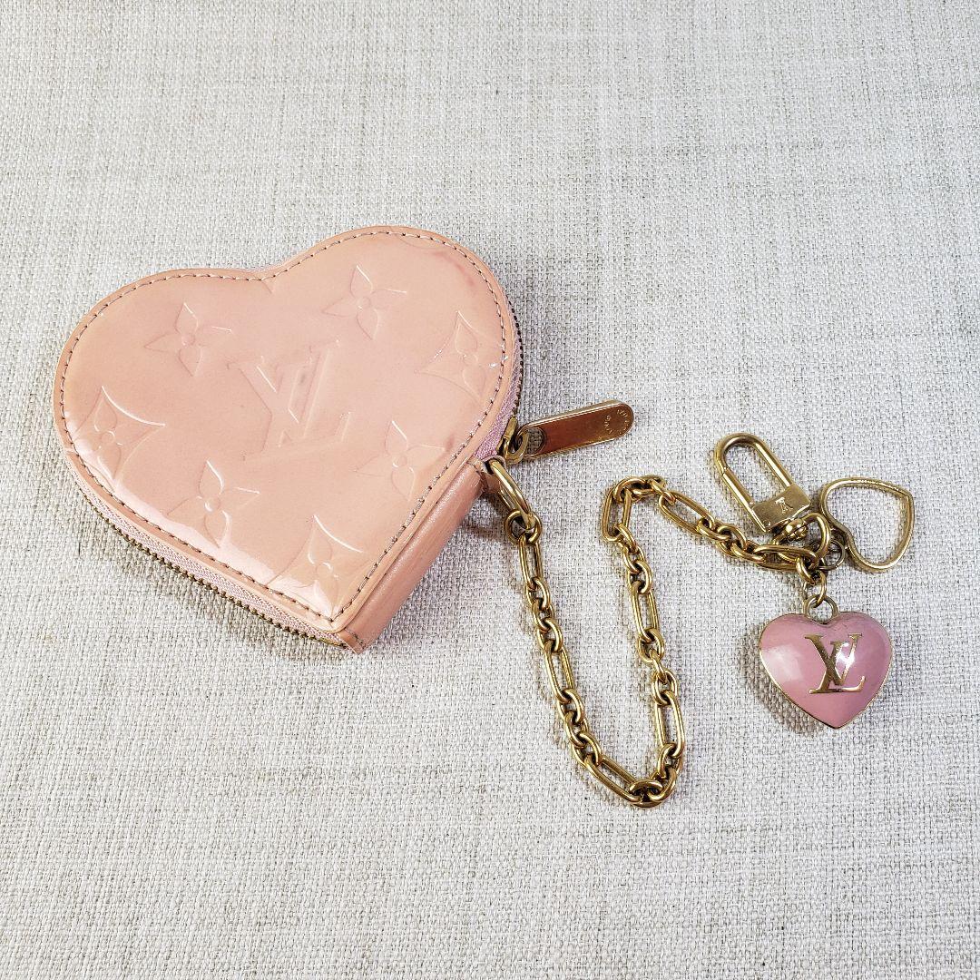 ルイヴィトン ヴェルニ ポルトモネクール 小銭入れ ケース ハート型