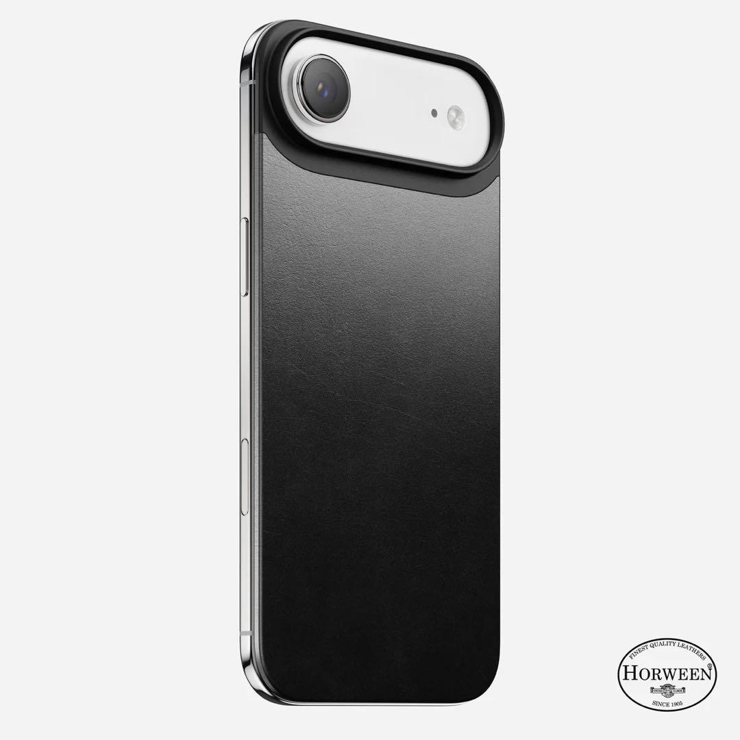 NOMAD MagneticLeatherBack iPhoneAir ブラック