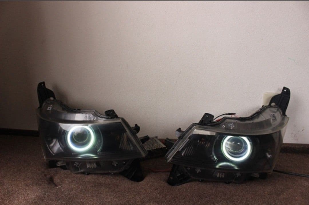 MK２１SパレットSW用イカリングヘッドライトユニット