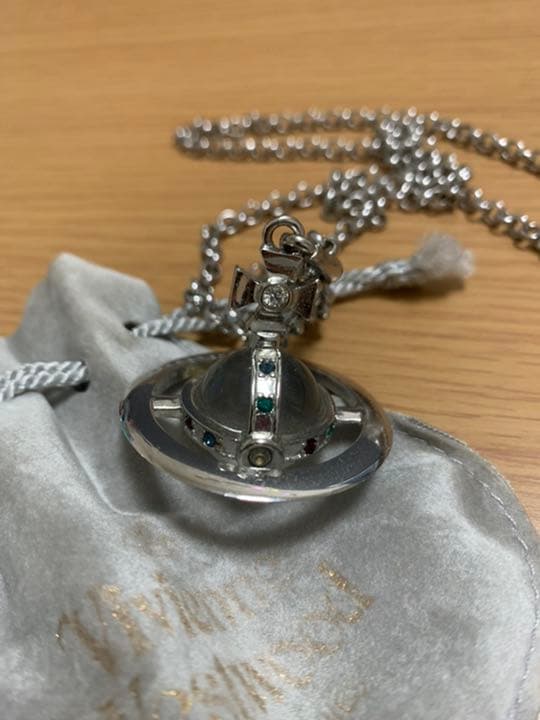 ヴィヴィアン　ウエストウッド　オーブネックレス　Lサイズ