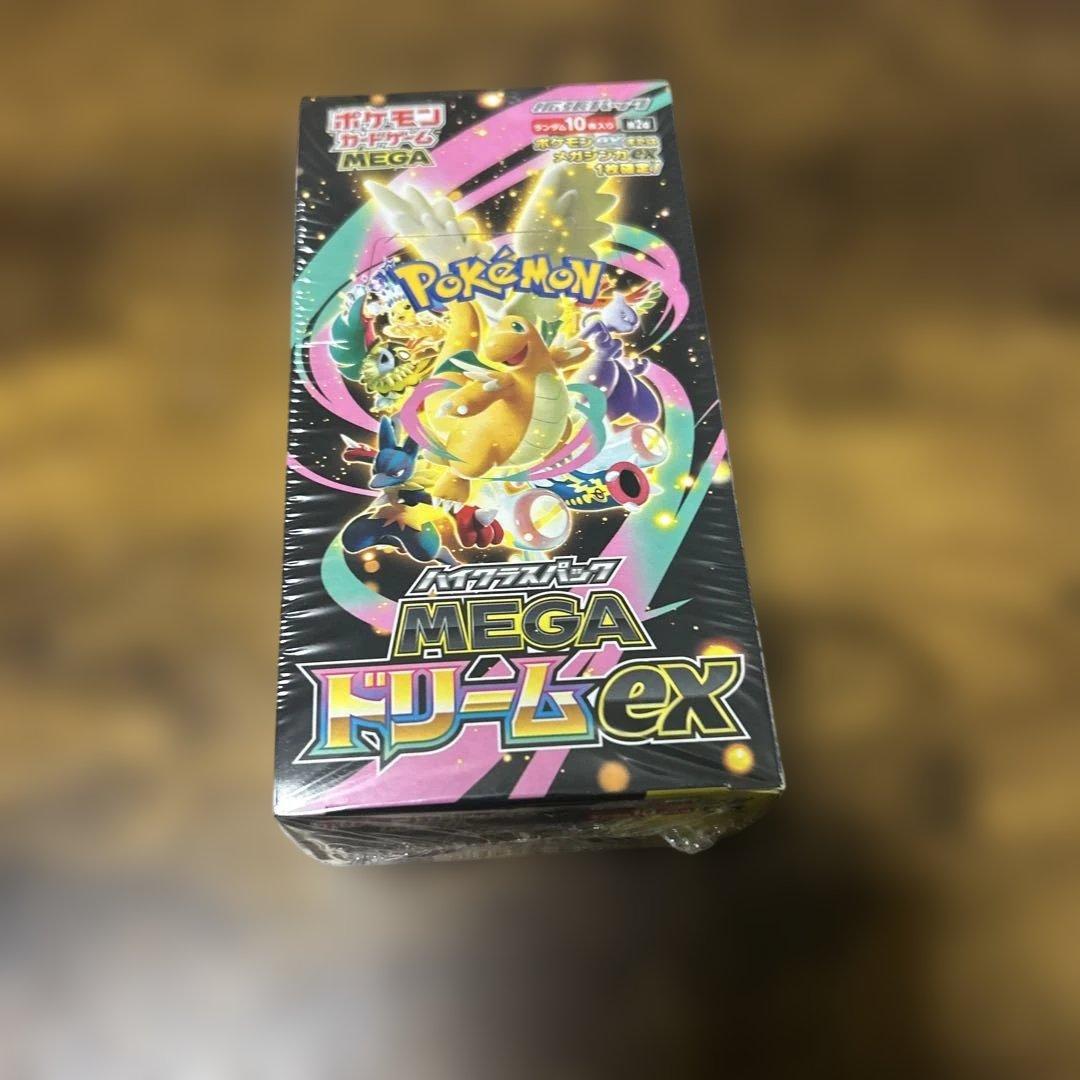 ポケモンカードゲーム MEGAドリームEX シュリンク付BOX