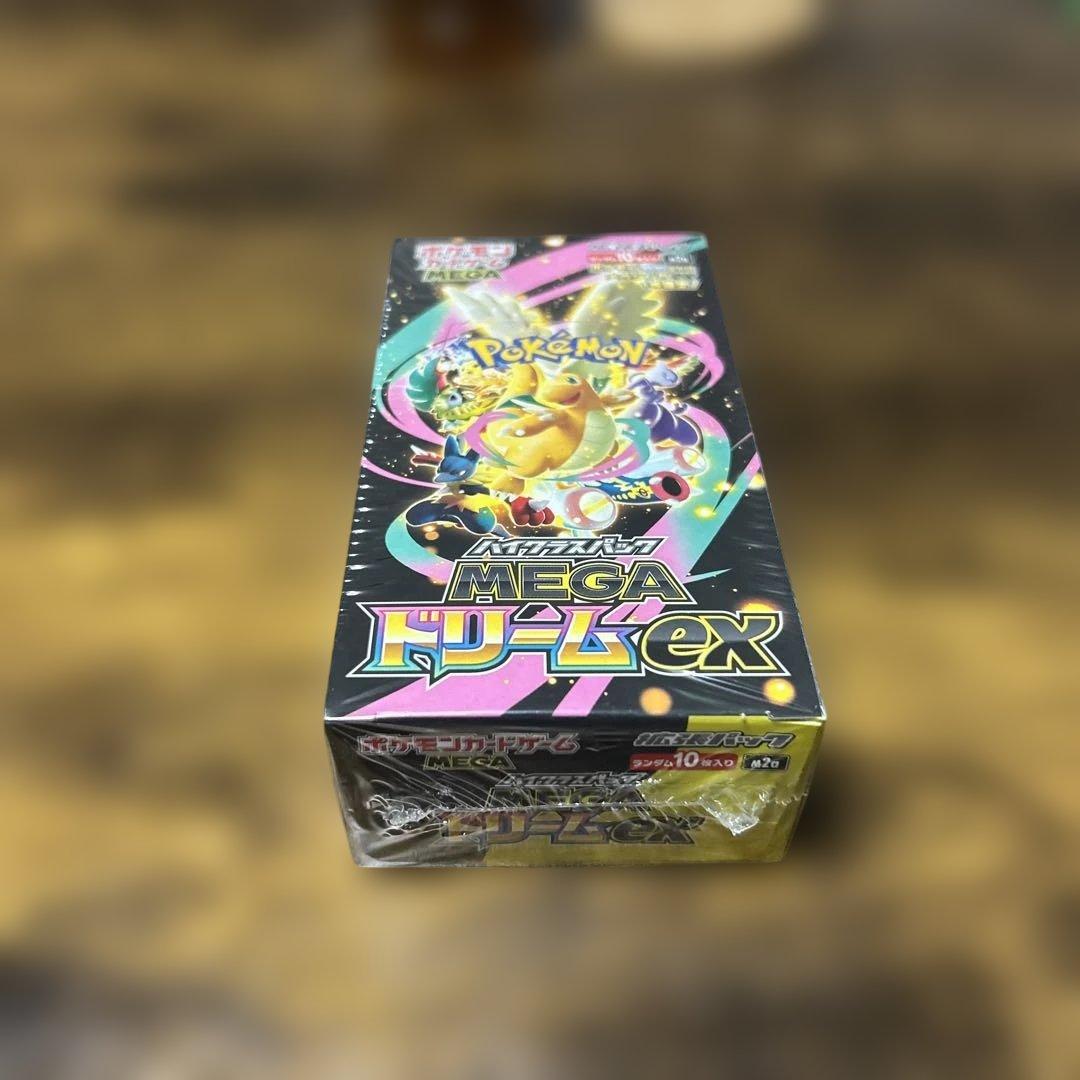 ポケモンカードゲーム MEGAドリームEX シュリンク付BOX