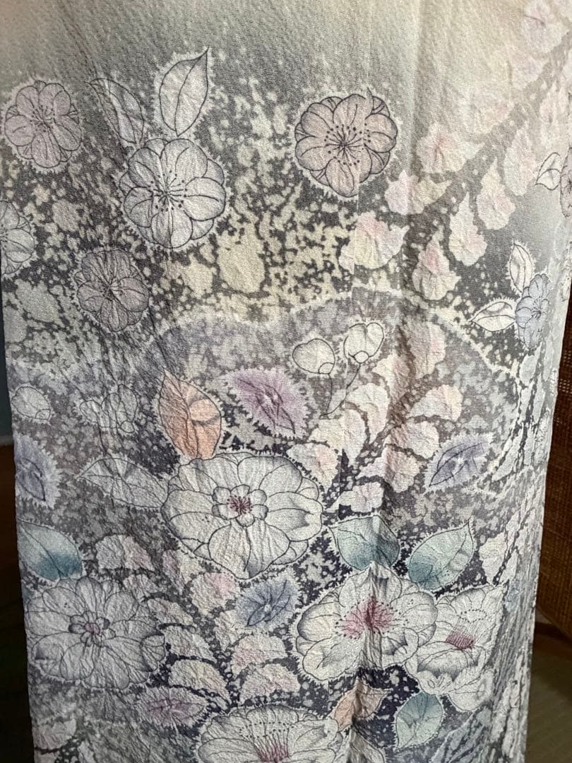 訪問着フルセット　辻ヶ花　翠山工房　落款入り