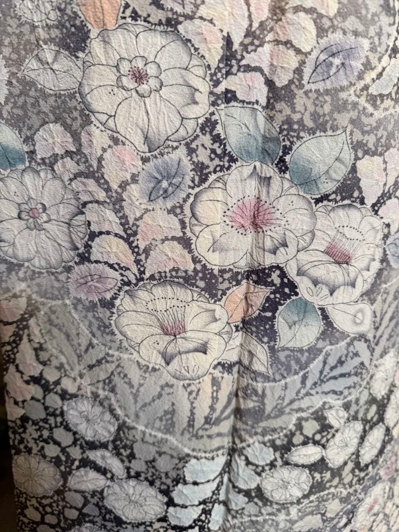 訪問着フルセット　辻ヶ花　翠山工房　落款入り