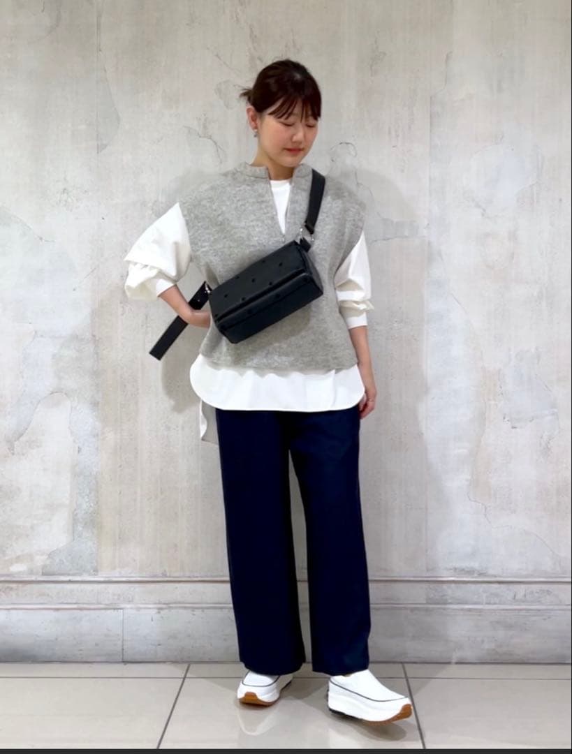 ビアズリー　BEARDSLEY Tブラウス ホワイト