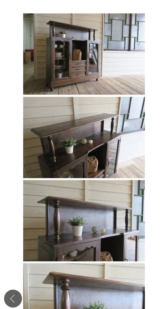 希少　アンティーク収納棚