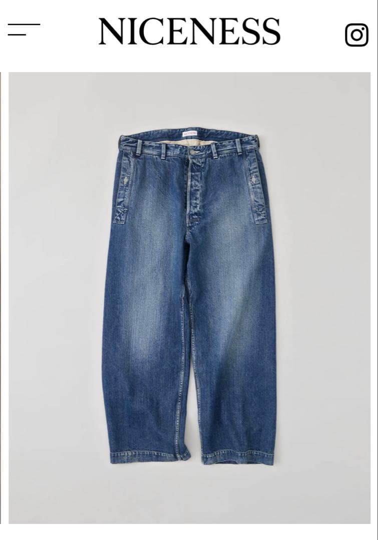 nicenessナイスネス I.MARR 25aw Mサイズ