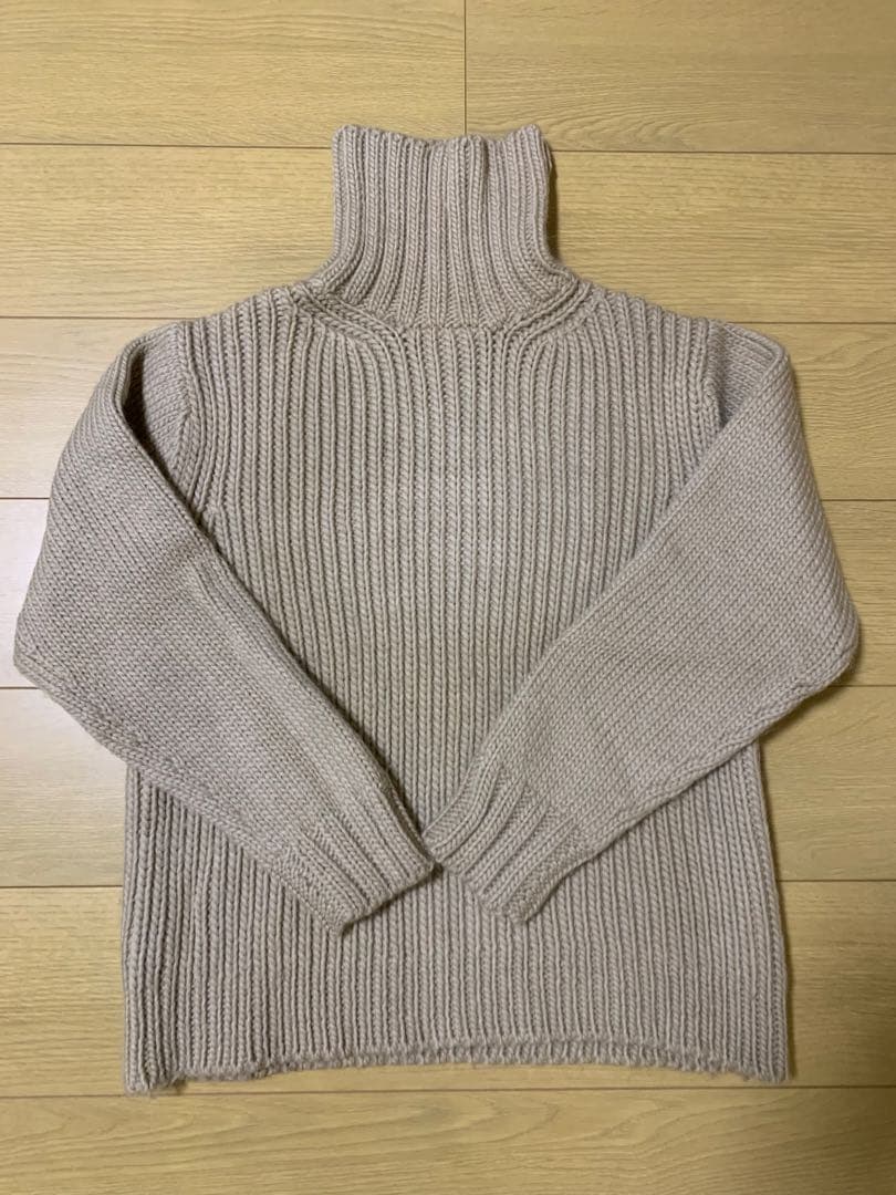 マーガレットハウエルメンズタートルネックセーター