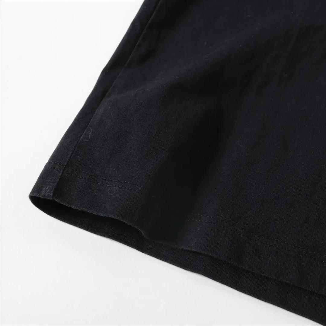 【未使用級】メゾンマルジェラ 23SS コットン Tシャツ XS ブラック