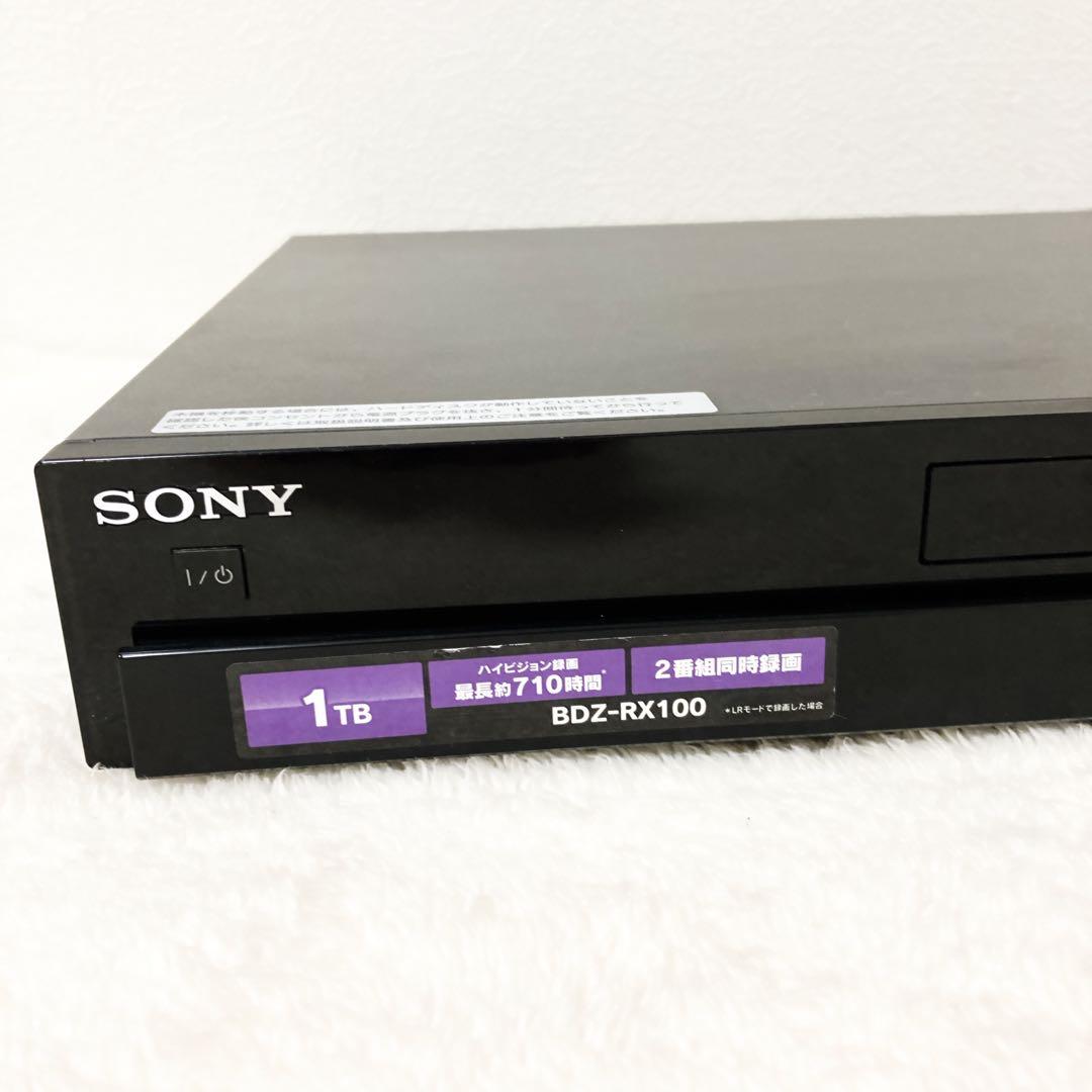 SONY ブルーレイレコーダー BDZ-RX100 B-CASカード付
