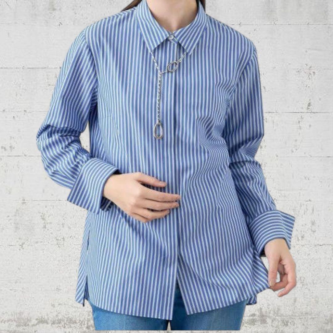 ANAYI アナイ 24SS コットンバック ペプラム シャツ