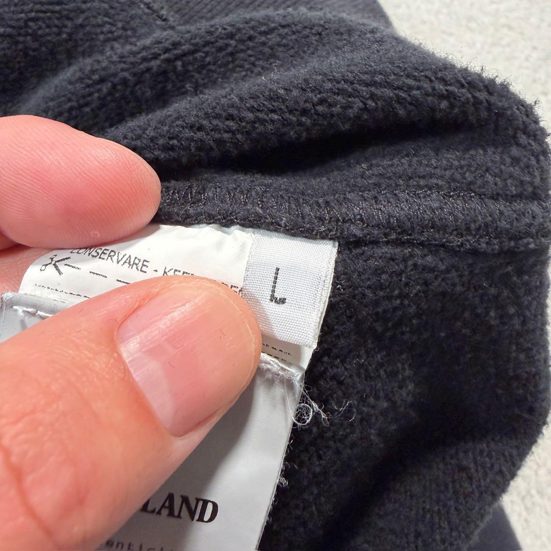 ストーンアイランド　スウェットトレーナー　ブラック　L 751563020