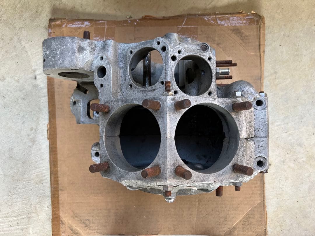 47FL ナックルヘッド　クランクケース　マッチング　ジャンク