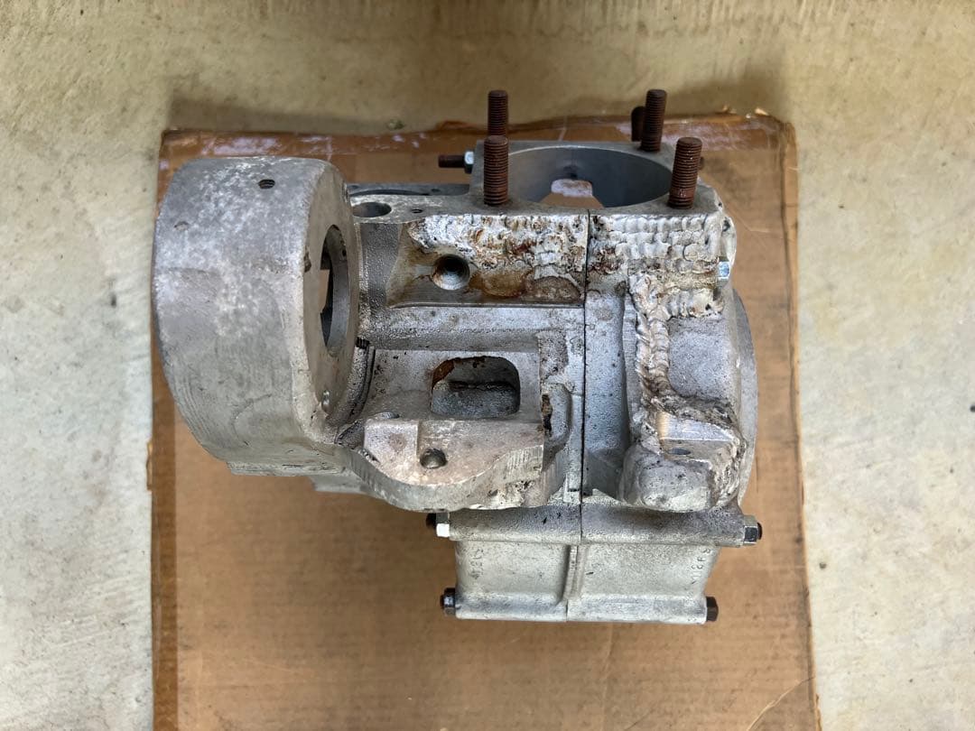 47FL ナックルヘッド　クランクケース　マッチング　ジャンク