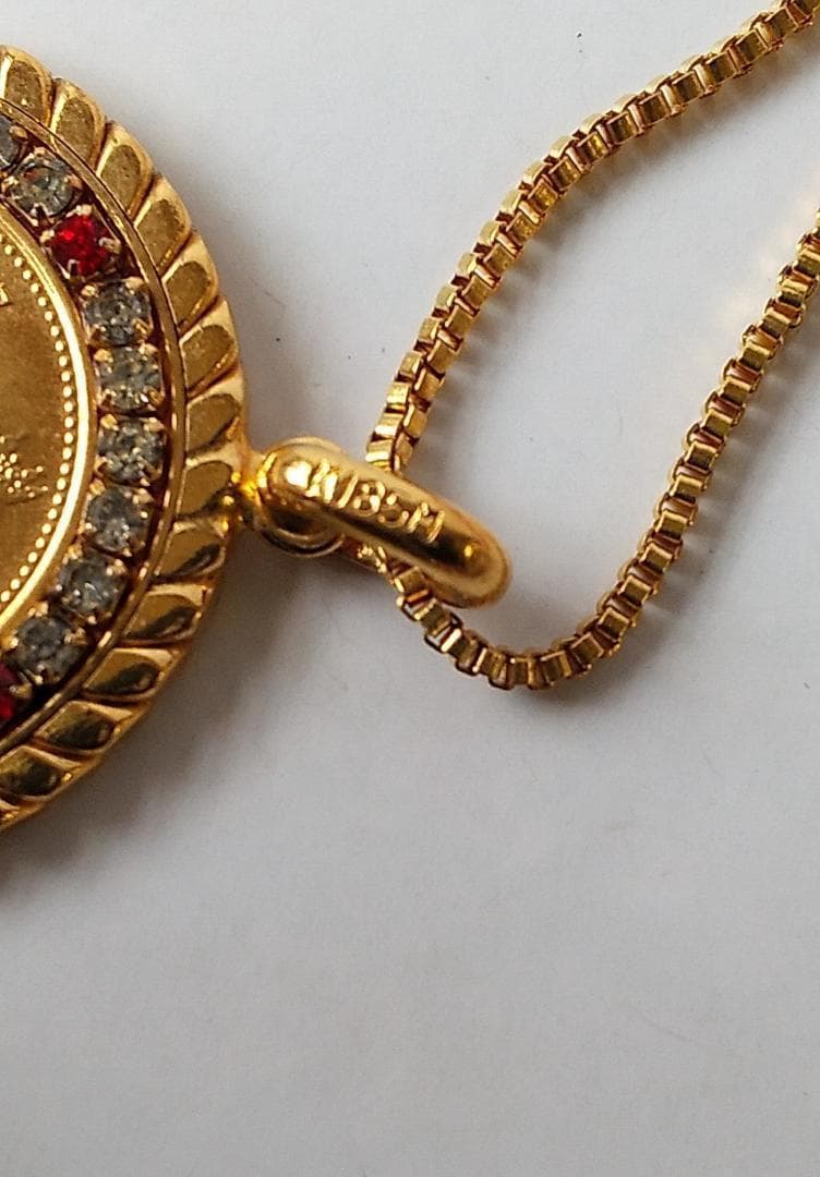 Luismyエリザベス2世 ペンダントトップ ネックレス 1977 美品