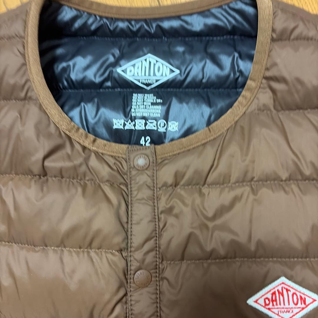 DANTONメンズダウンベスト