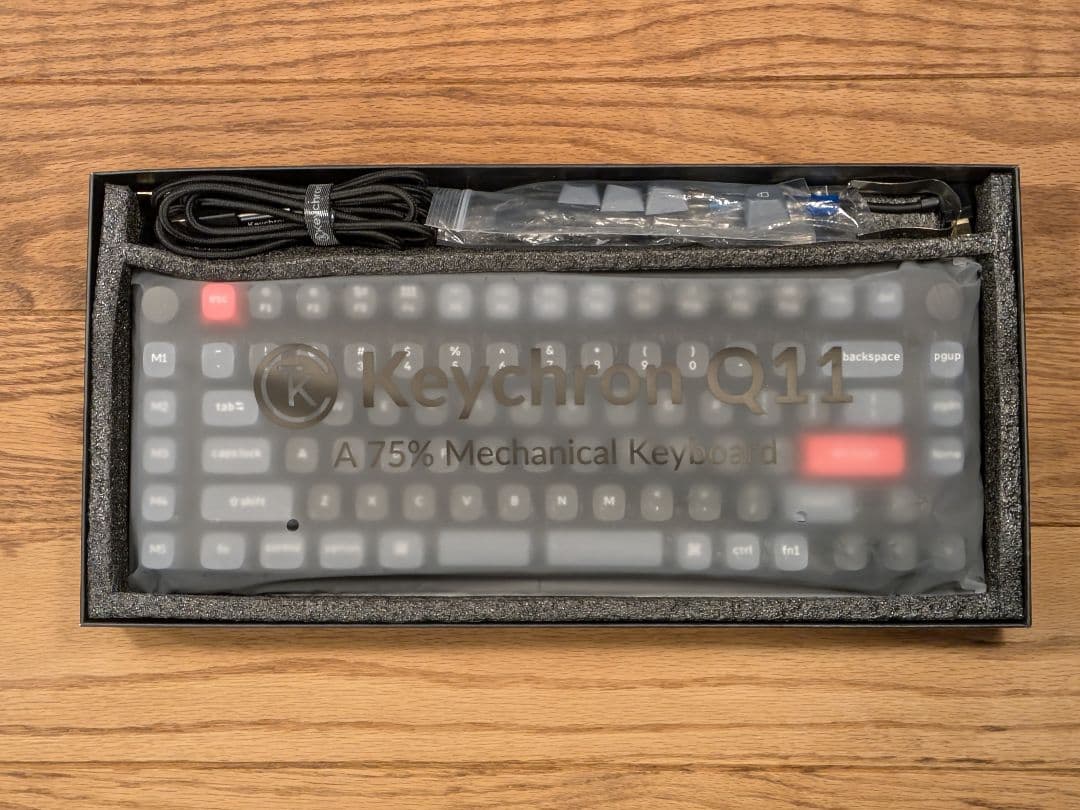 Keychron Q11（US ANSI 配列）分割キーボード