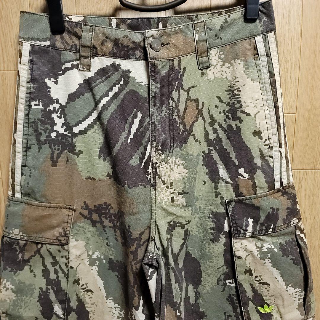 【Mサイズ】アディダスオリジナルス ジップオフ カーゴパンツ 迷彩