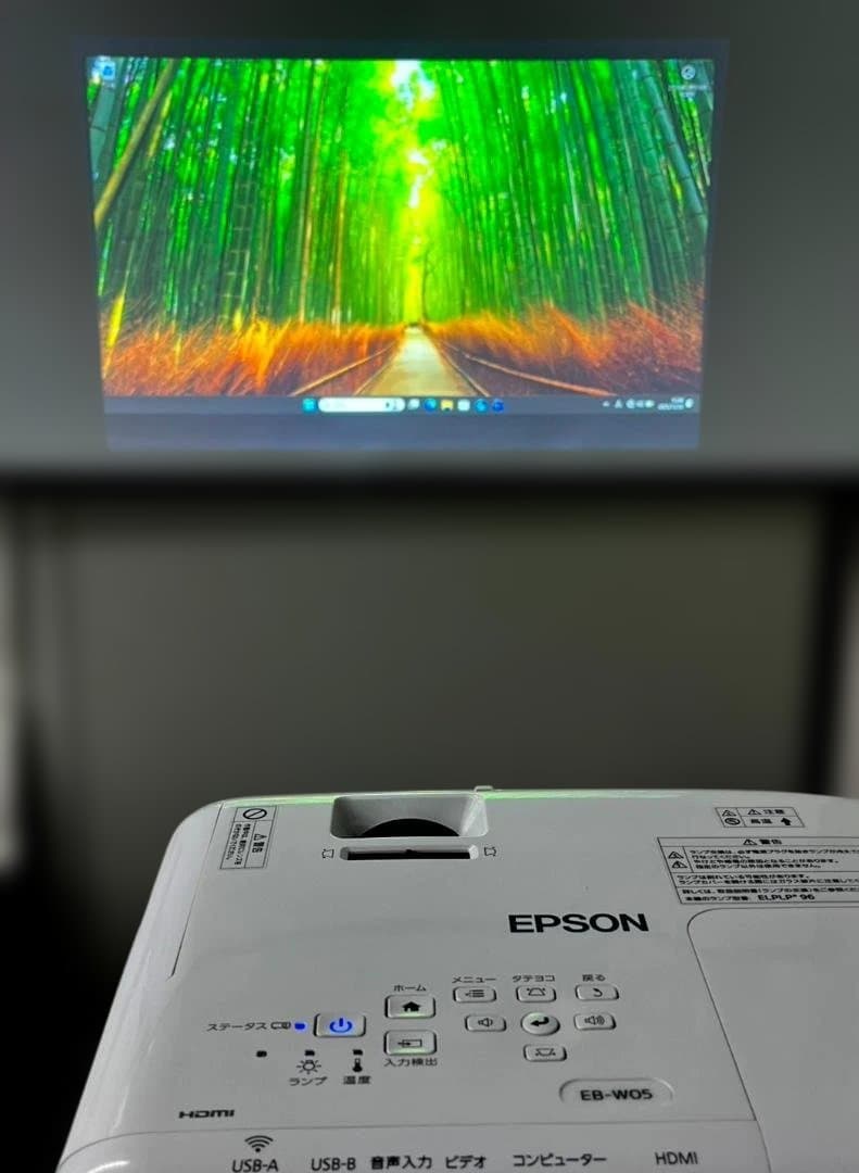 EPSON エプソン　プロジェクター　EB-W05 3300ルーメン その7