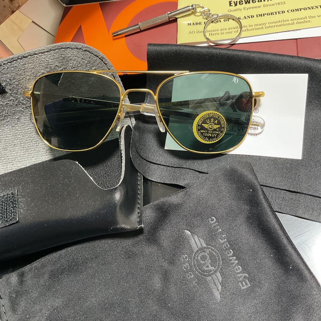 American Optical aviater サングラス USA製