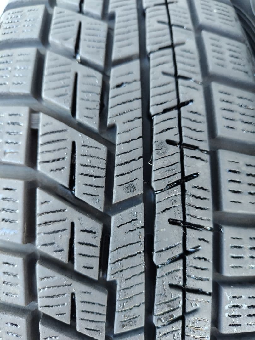 155/70R13【2/2】スタッドレスタイヤ、スチールホイール付、2本分割