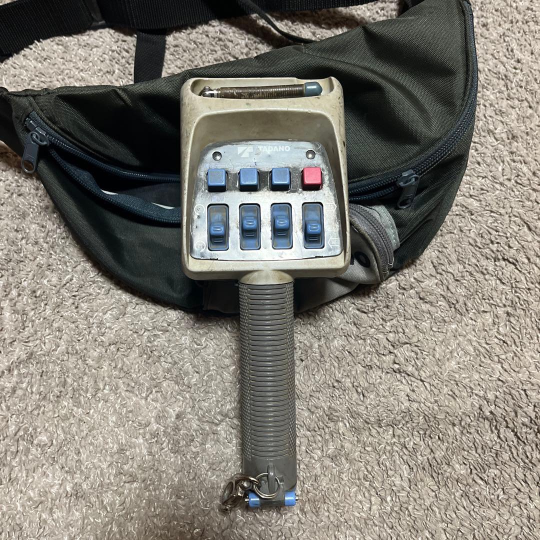 タダノ　TADANO クレーン　ラジコンリモコン　送信機　D周波